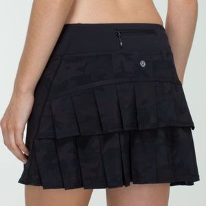Lululemon Run Pacesetter Skirt Savasana Camo